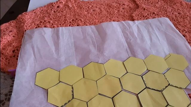 Кофточка "Оранжевое настроение". Подробная сборка мотивов. смотреть онлайн