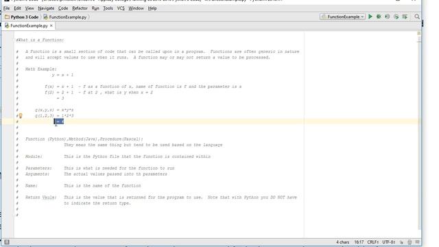 The Basics - Python 3: Definition of a Function смотреть онлайн