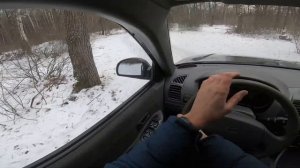 2007 Hyundai Accent POV test drive | Тест драйв от первого лица