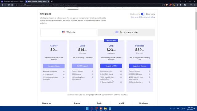 How To Connect Stripe With Webflow 2023! (Full Tutorial) смотреть онлайн