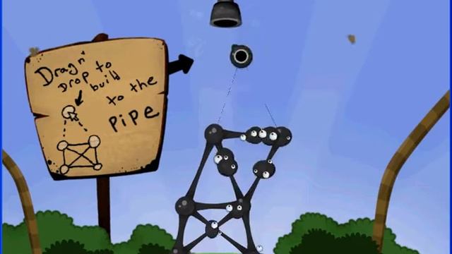 World of Goo Walkthrough Chapter 1 - Going Up (Part 1) смотреть онлайн
