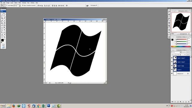 Tutorial Adobe Photoshop - Pembuatan Logo Windows 7 смотреть онлайн