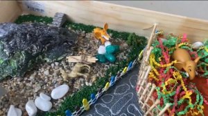 Зоопарк своими руками. Детский зоопарк. Игрушечный зоопарк.