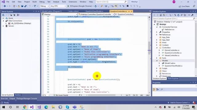 Tutorial:10| Quiz Application Web API C# | JAVASCRIPT ES-6 & JQUERY смотреть онлайн
