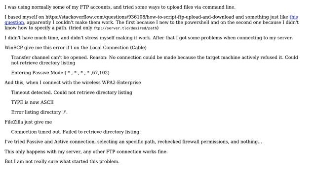 FTP suddenly failed to retrieve directory listing смотреть онлайн