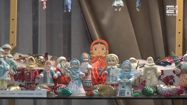 Выставка новогодних игрушек в Буйском Краеведческом Музее смотреть онлайн