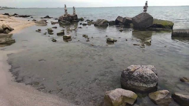 Бердянск.Улица Набережная.Море.Рыбаки с рыбкой. смотреть онлайн