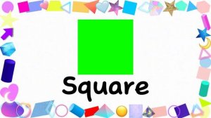 ГЕОМЕТРИЧЕСКИЕ ФИГУРЫ на английском | английский для детей