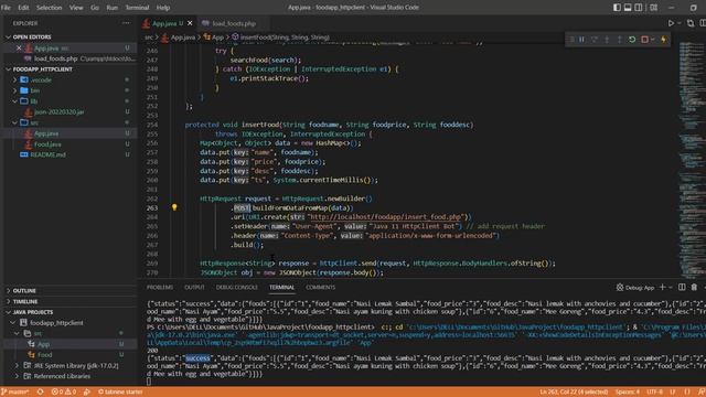 Simple Java client-server app with HttpRequest смотреть онлайн