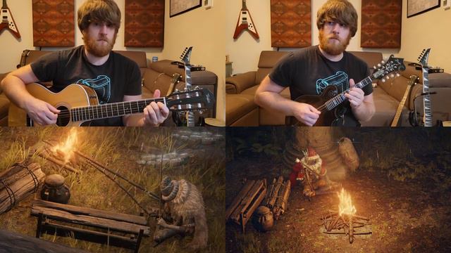 Elden Ring - Nomadic Merchant Song Mandolin and Guitar Cover смотреть онлайн
