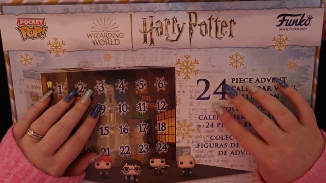 ASMR Gentle Taps and Scratches |Advent Day 19| scratchy taps, unboxing, whisper смотреть онлайн