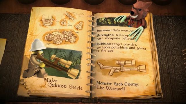 LEGO® Monster Fighters - "Major Quinton Steele" смотреть онлайн