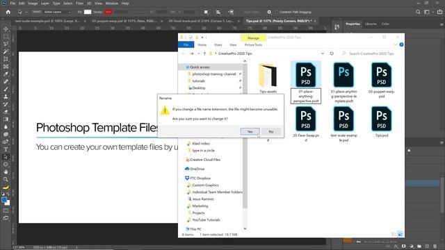 Photoshop: How to Create a Template File (Video Tutorial) смотреть онлайн