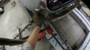Тойота Рав 4 - растягиваем заднее крыло .
