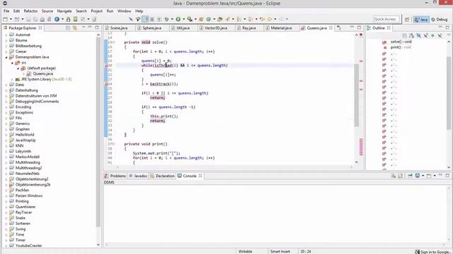Java Tutorial - Das Damen-Problem смотреть онлайн