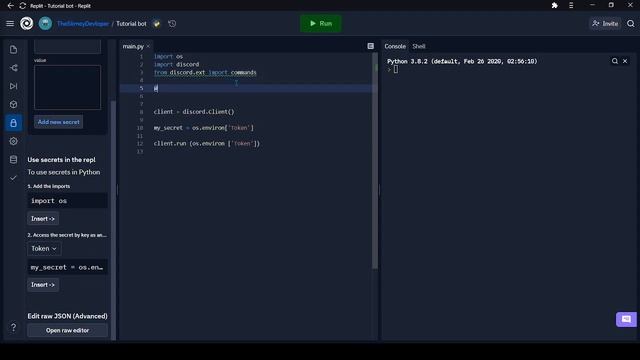 How to make a discord bot (part 1: basics and commands) смотреть онлайн