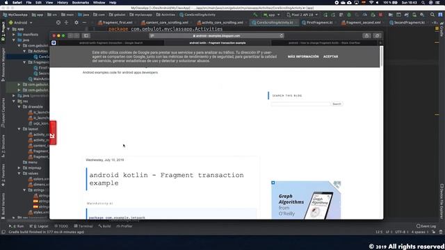 Android Kotlin + Firebase: Trasnsactions between Fragments смотреть онлайн