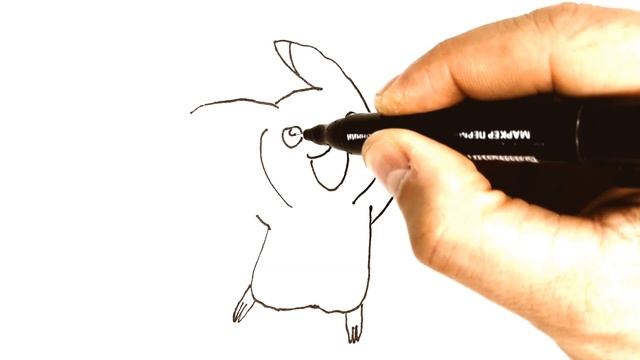 How to draw Pikachu. Pikachu Easy Drawing. Как нарисовать Пикачу смотреть онлайн