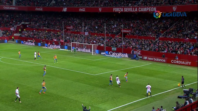 Sevilla FC 1-0 Valencia CF (Liga BBVA 2015/2016) смотреть онлайн