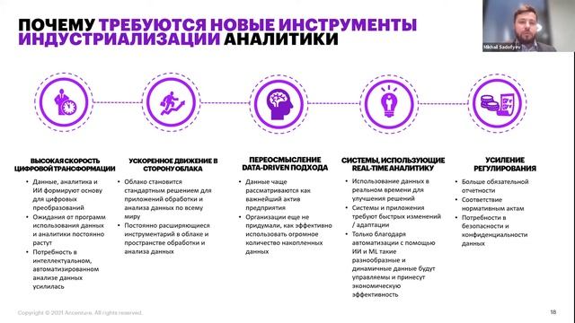 Стратегия данных и аналитики. Как компании спланировать и внедрить DS/ML**, Михаил Садофьев смотреть онлайн