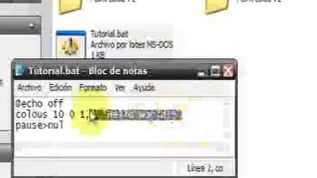 [batch] Tutorial Colous [1] (write text, cordinates,color) смотреть онлайн