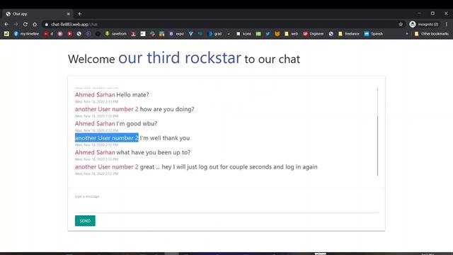 Vue Js Project - VueJs Chat Application (firebase - live chat) смотреть онлайн