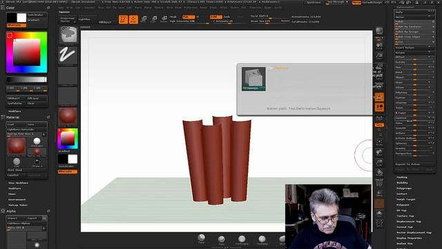 8. Zbrush. Орнаменты. Цепочка . Уроки самообучения смотреть онлайн