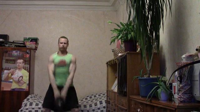 75-летию Великой Победы.Гиря 32 кг.Высокий мах - 75 раз за 2 мин. 51 сек. смотреть онлайн