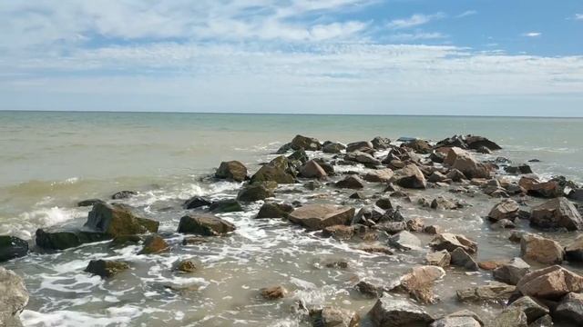 Глубокое синее море Умиротворяющая природа Морские волны и прибой смотреть онлайн