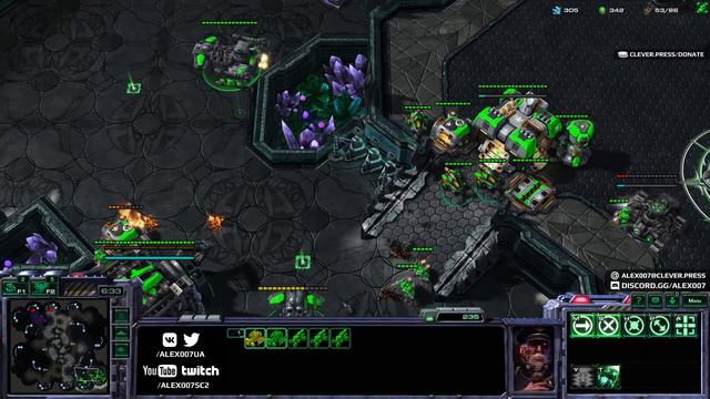 Я ТОП20 ТЕРРАН ЕВРОПЫ? Секретный Агент штурмует 6000 MMR в битвах с топовыми прогеймерами Старкрафт