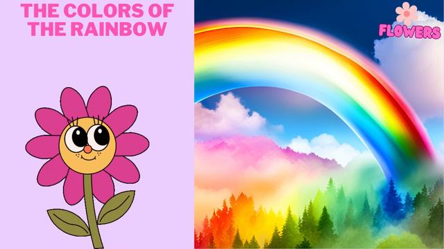 Exploring and Solving the Mystery of Rainbow Colors , fun and educational for kids 🗣🌈 #kidslearning смотреть онлайн