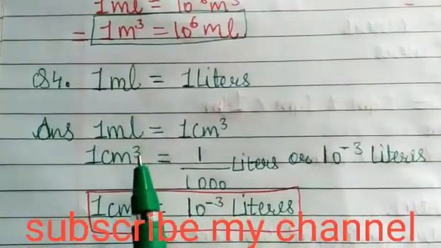 Relationship between Cm3 =litres and ml = litres In volume. смотреть онлайн