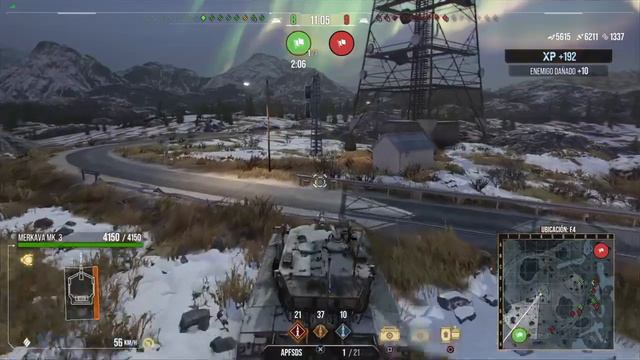 Merkava Mk.3 18.1K Damage World of Tanks Modern Armor смотреть онлайн