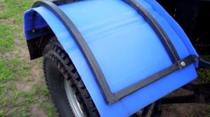 Обзор самодельного мотовездехода 3х2.