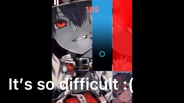 Playing an anime piano tiles game because I’m bored смотреть онлайн