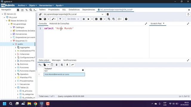 19 - Funciones Strings o Cadenas | Curso de Base de Datos PostgreSQL смотреть онлайн