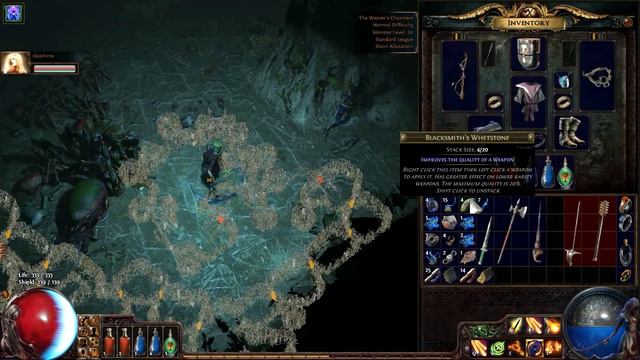 Zagrajmy w Path of Exile #17 (Fire Witch, standard league,coop) смотреть онлайн