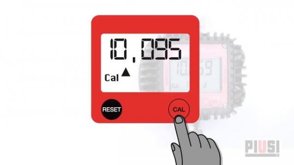 Инструкция по калибровке электронного счетчика PIUSI K24, K400