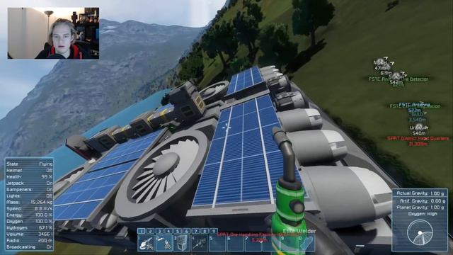 Space Engineers Easy survival EP 14 - Uran Udgravning смотреть онлайн