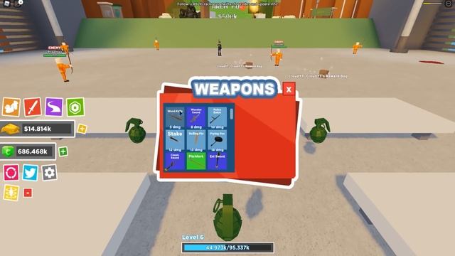 ТАКОЙ СВАЛКИ В РОБЛОКС ТЫ ТОЧНО НЕ ВИДЕЛ! СИМУЛЯТОР ВОИНА 2! ROBLOX RPG World 2 смотреть онлайн