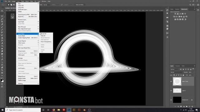 Recreating the Interstellar Black Hole in Photoshop II смотреть онлайн