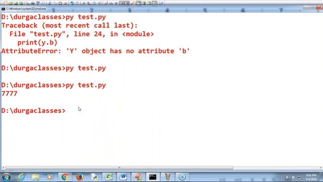 Learn Python Programming Tutorial Online Training by Durga Sir | Lecture 68 смотреть онлайн