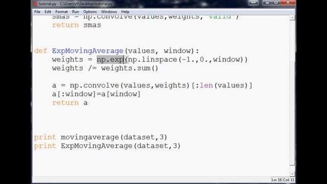 Python: Exponential Moving Average (EMA) Mathematics and Stock Indicators смотреть онлайн