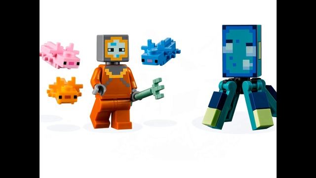 NEW 2022 LEGO MINECRAFT The Guardian Battle 21180 смотреть онлайн