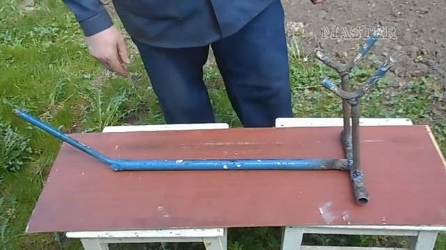 Самодельная подставка -домкрат для мотоблока. смотреть онлайн