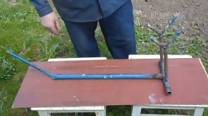 Самодельная подставка -домкрат для мотоблока.