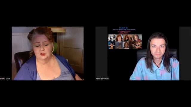 Petey's Awesome Guest Panel Episode 65 Guest Star Actress Lorna Scott