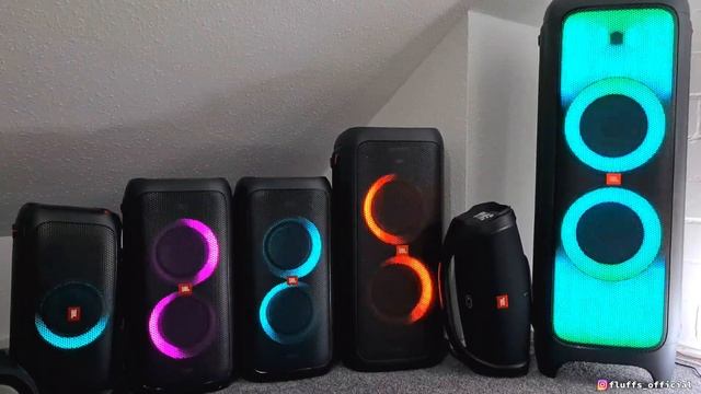 JBL PARTYBOX 1000 vs. JBL PARTYBOX OTG vs. JBL PARTYBOX 300 vs. JBL PARTYBOX 100 | BASS TEST !!! смотреть онлайн