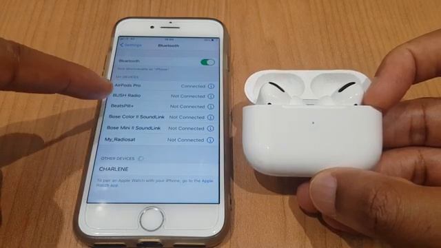 Connect AirPods Pro To IPhone 7 (2021)