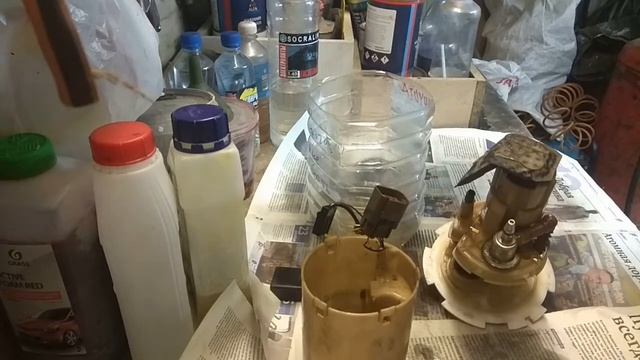 Замена сетки бензонасоса и фильтра тонкой очистки на Chevrolet Lacetti. смотреть онлайн